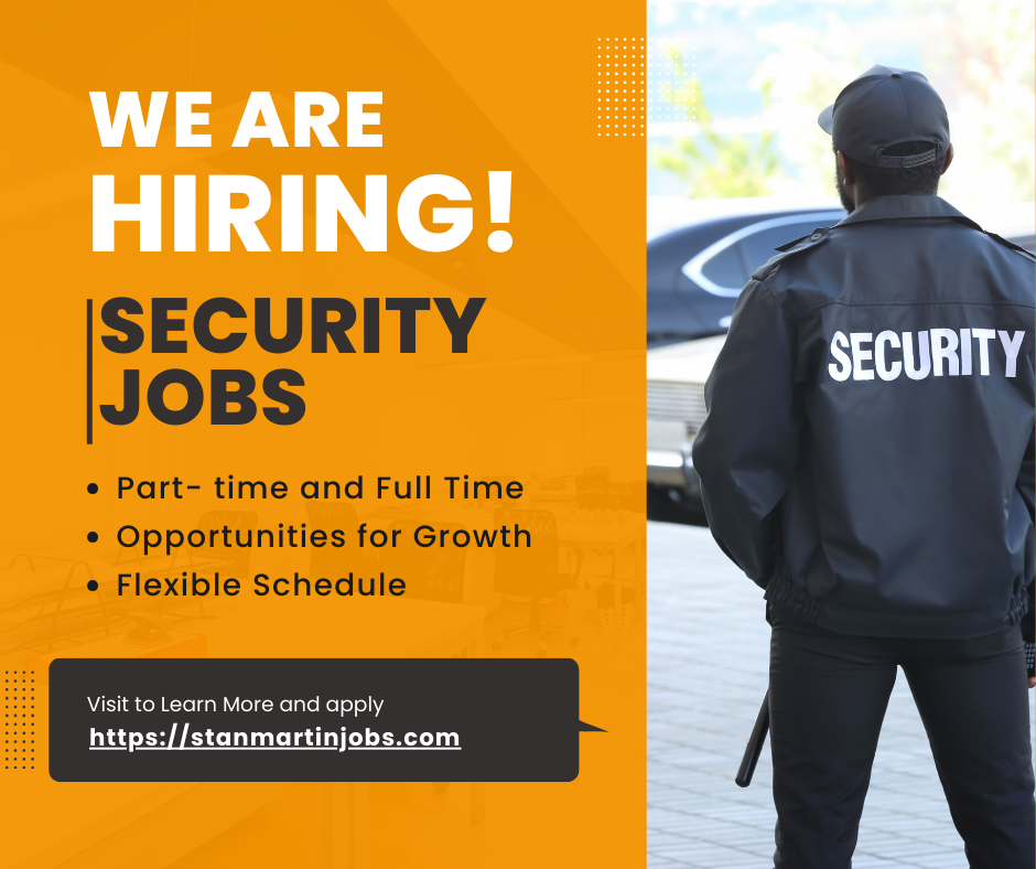 Security Jobs- Hiring Now