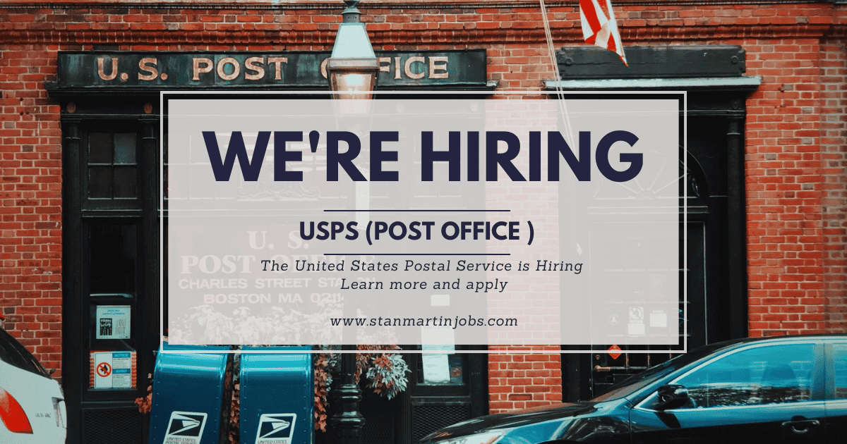 Post Office Hiring in Chicago - Stan Martin Jobs