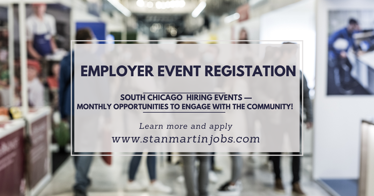 Employer Event Registration - Stan Martin Jobs